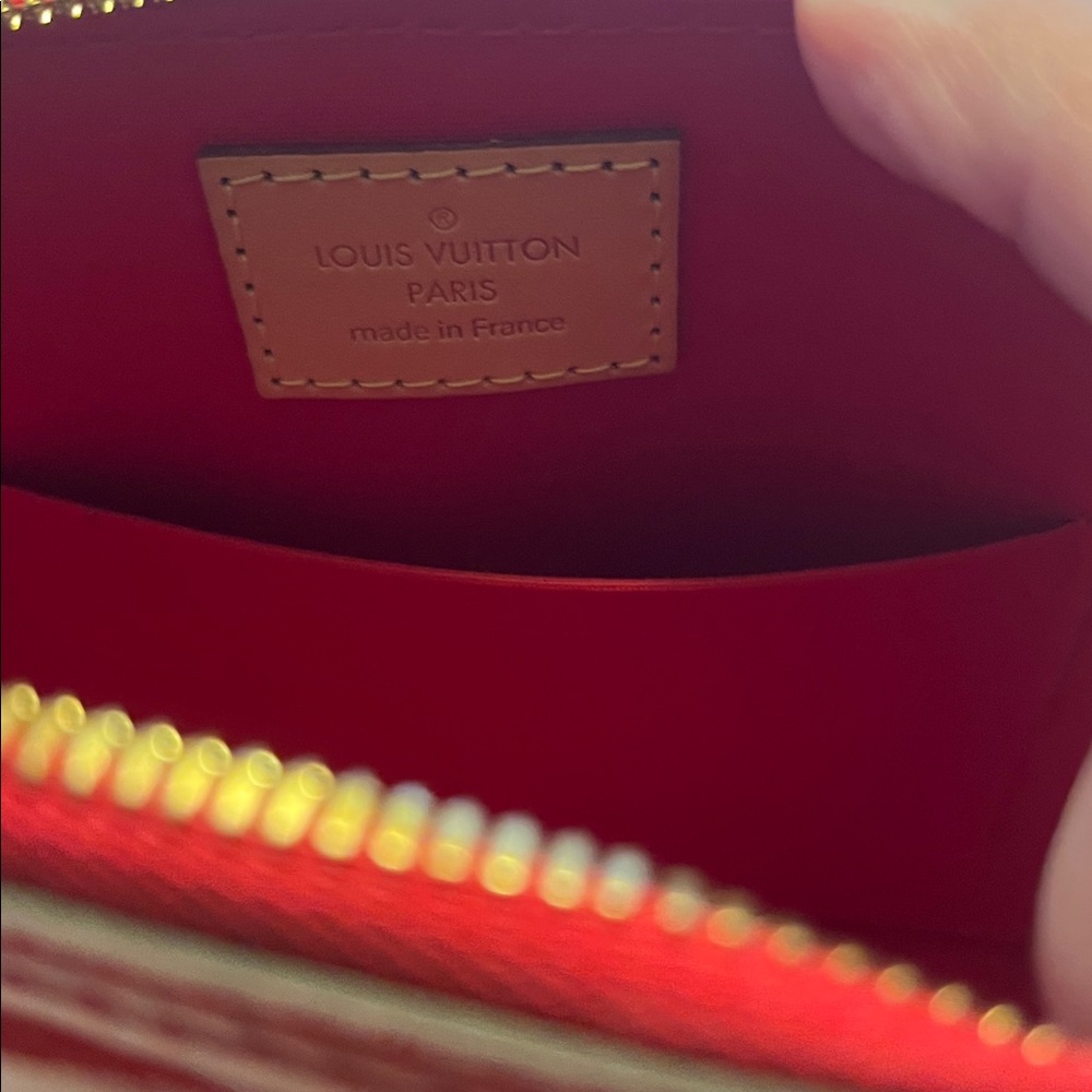 Louis Vuitton/RED Patent leather purse/AUTHENTIC CERTIFIED/make me an offer … - Picture 4 of 7